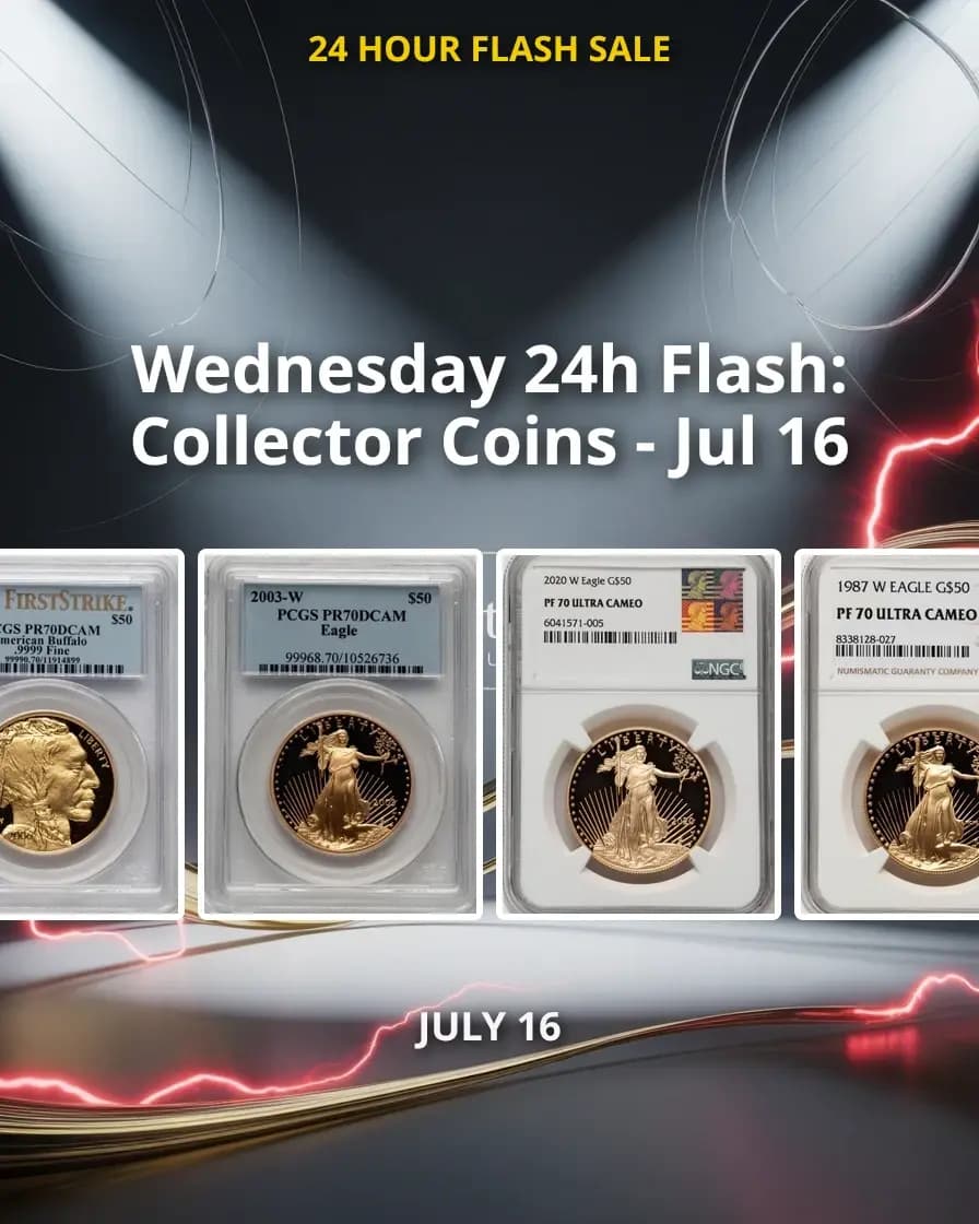 Wednesday 24h Flash: Collector Coins - Jul 16